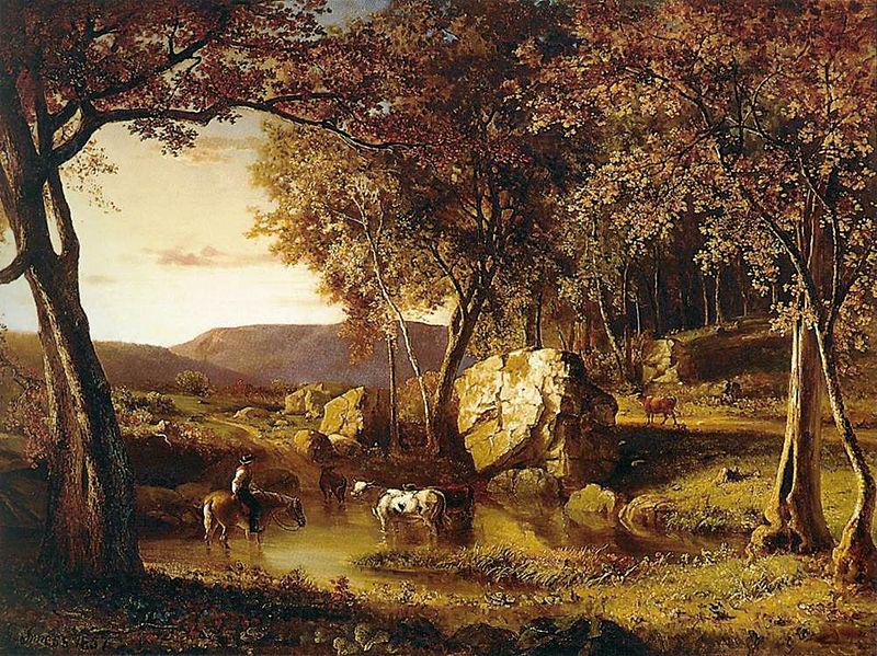 George Inness Summer Days Norge oil painting art